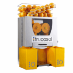 Frucosol F 50 Automatische Fruchtsaftpresse mit Zuführungsschiene