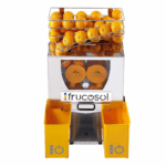Frucosol F 50 Automatische Fruchtsaftpresse mit Zuführungsschiene